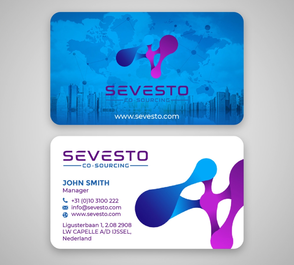 Sevesto logo design by Boomstudioz