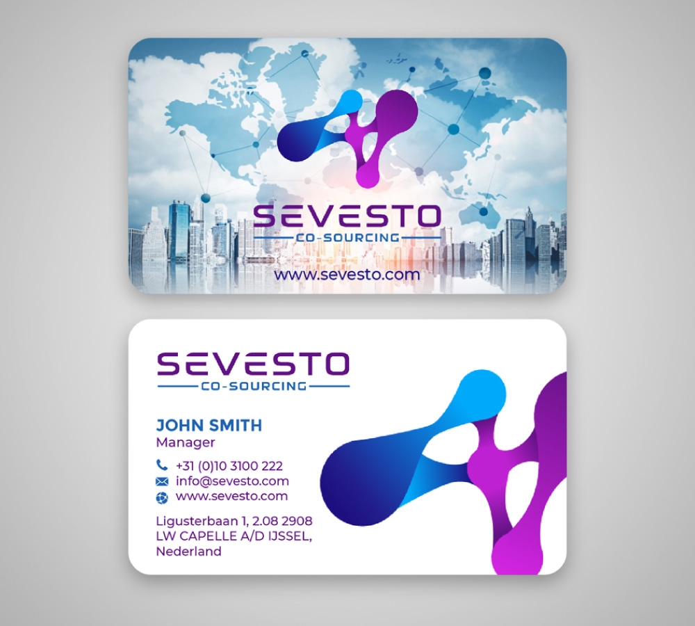 Sevesto logo design by Boomstudioz