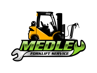 Medley Forklift Service logo design by semar