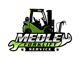 Medley Forklift Service logo design by semar