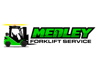Medley Forklift Service logo design by PRN123
