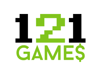 121Games logo design by axel182