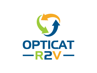 OptiCat R2V logo design by mhala