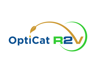 OptiCat R2V logo design by savana