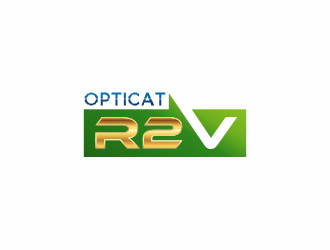 OptiCat R2V logo design by afra_art