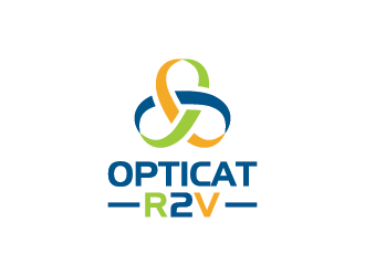 OptiCat R2V logo design by mhala