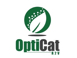 OptiCat R2V logo design by AamirKhan