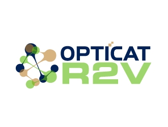 OptiCat R2V logo design by AamirKhan