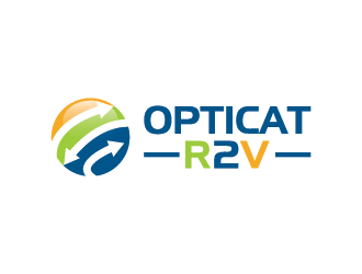 OptiCat R2V logo design by mhala