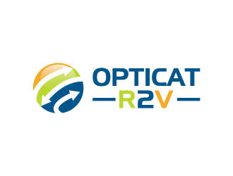 OptiCat R2V logo design by mhala