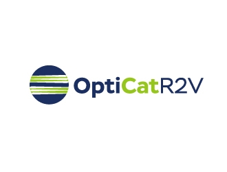 OptiCat R2V logo design by Marianne