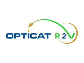 OptiCat R2V logo design by savana