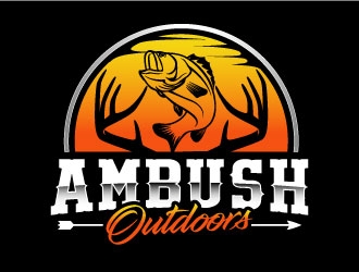 Ambush Outdoors logo design by daywalker