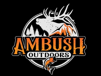 Ambush Outdoors logo design by nexgen