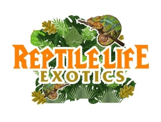Reptile Life Exotics logo design by AamirKhan
