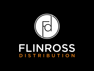 Flinross Distribution logo design by Mahrein