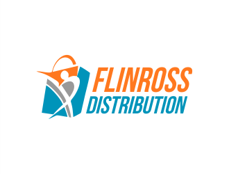 Flinross Distribution logo design by Gwerth