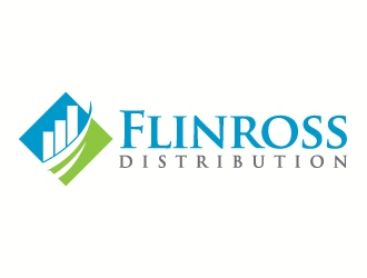 Flinross Distribution logo design by J0s3Ph