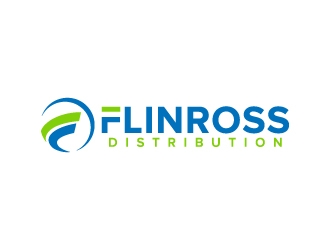 Flinross Distribution logo design by jaize