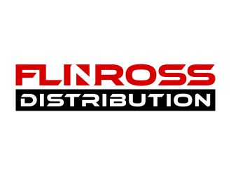 Flinross Distribution logo design by FriZign
