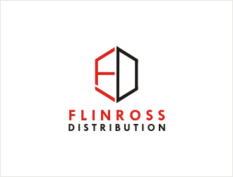 Flinross Distribution logo design by bunda_shaquilla