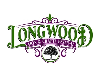 Longwood Arts & Crafts Festival logo design by b3no