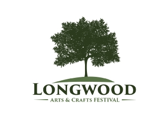 Longwood Arts & Crafts Festival logo design by AamirKhan