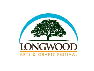 Longwood Arts & Crafts Festival logo design by Marianne