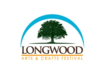 Longwood Arts & Crafts Festival logo design by Marianne