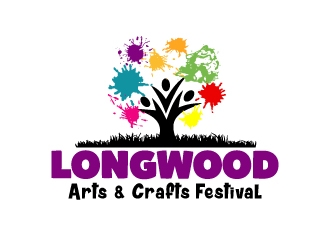 Longwood Arts & Crafts Festival logo design by AamirKhan