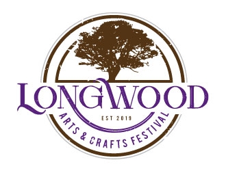 Longwood Arts & Crafts Festival logo design by Conception