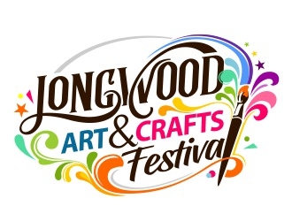 Longwood Arts & Crafts Festival logo design by veron