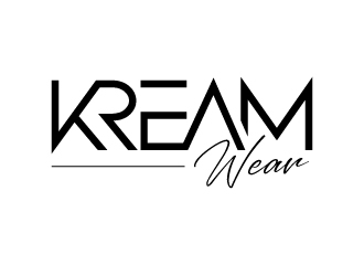 KREAM Wear logo design by jaize