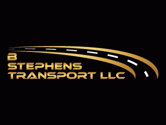 B Stephens Transport LLC  logo design by MUSANG