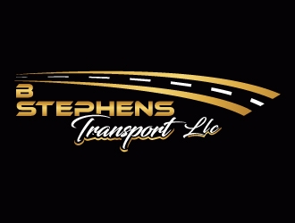 B Stephens Transport LLC  logo design by MUSANG