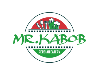 Mr. Kabob Persian Eatery  logo design by Gwerth