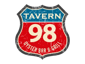 Tavern 98 Oyster Bar & Grill logo design by jaize