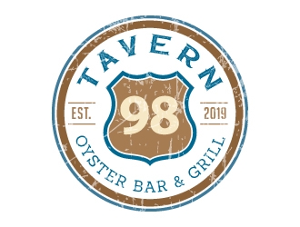 Tavern 98 Oyster Bar & Grill logo design by jaize