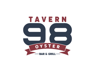 Tavern 98 Oyster Bar & Grill logo design by fastsev