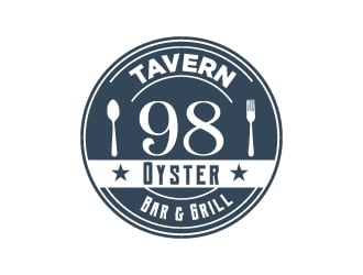 Tavern 98 Oyster Bar & Grill logo design by iamjason