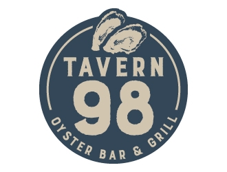 Tavern 98 Oyster Bar & Grill logo design by LogOExperT