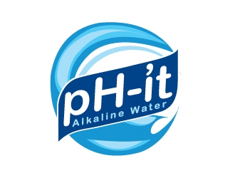 pH-it Alkaline Water logo design by AamirKhan