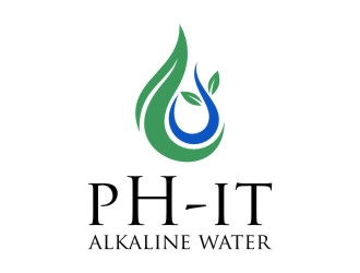 pH-it Alkaline Water logo design by jetzu