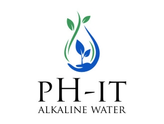 pH-it Alkaline Water logo design by jetzu