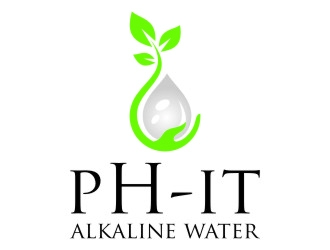 pH-it Alkaline Water logo design by jetzu