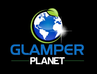 Glamper Planet logo design by AamirKhan