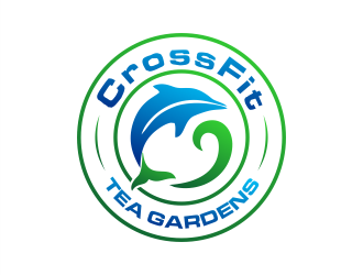 CrossFit Tea Gardens logo design by Gwerth