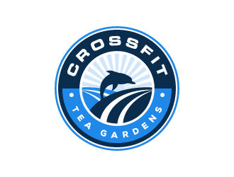 CrossFit Tea Gardens logo design by pencilhand