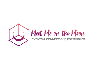 Meet Me on the Moon logo design by Gwerth