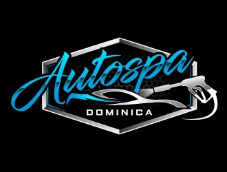 Autospa Dominica logo design by daywalker